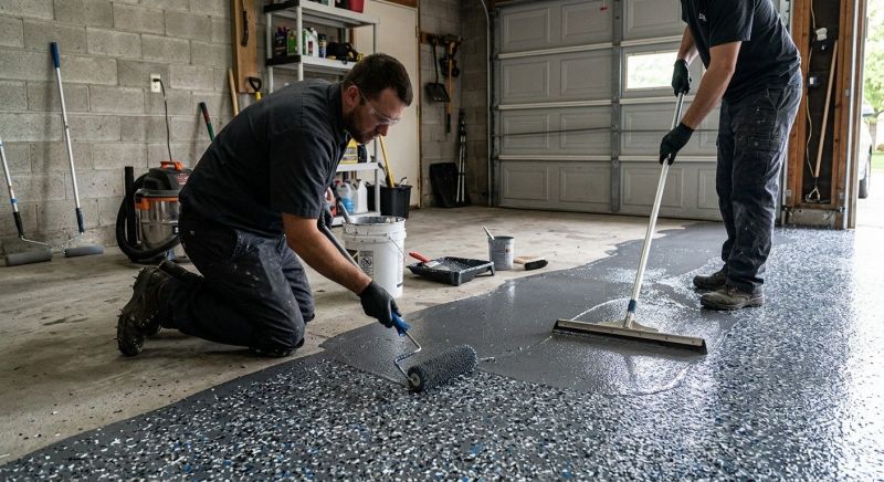Garage Floor Resurfacing in Winston Salem, NC