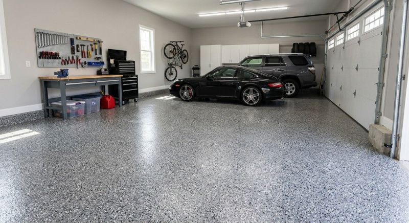 Garage Floor Staining in Greensboro, NC